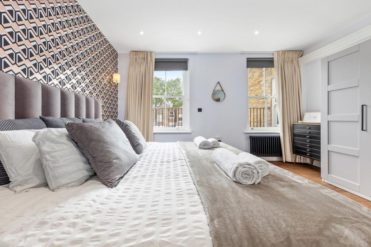 Stylish 2 Bedroom Apartment In Westminster Sleeps 5 With Ac ロンドン エクステリア 写真