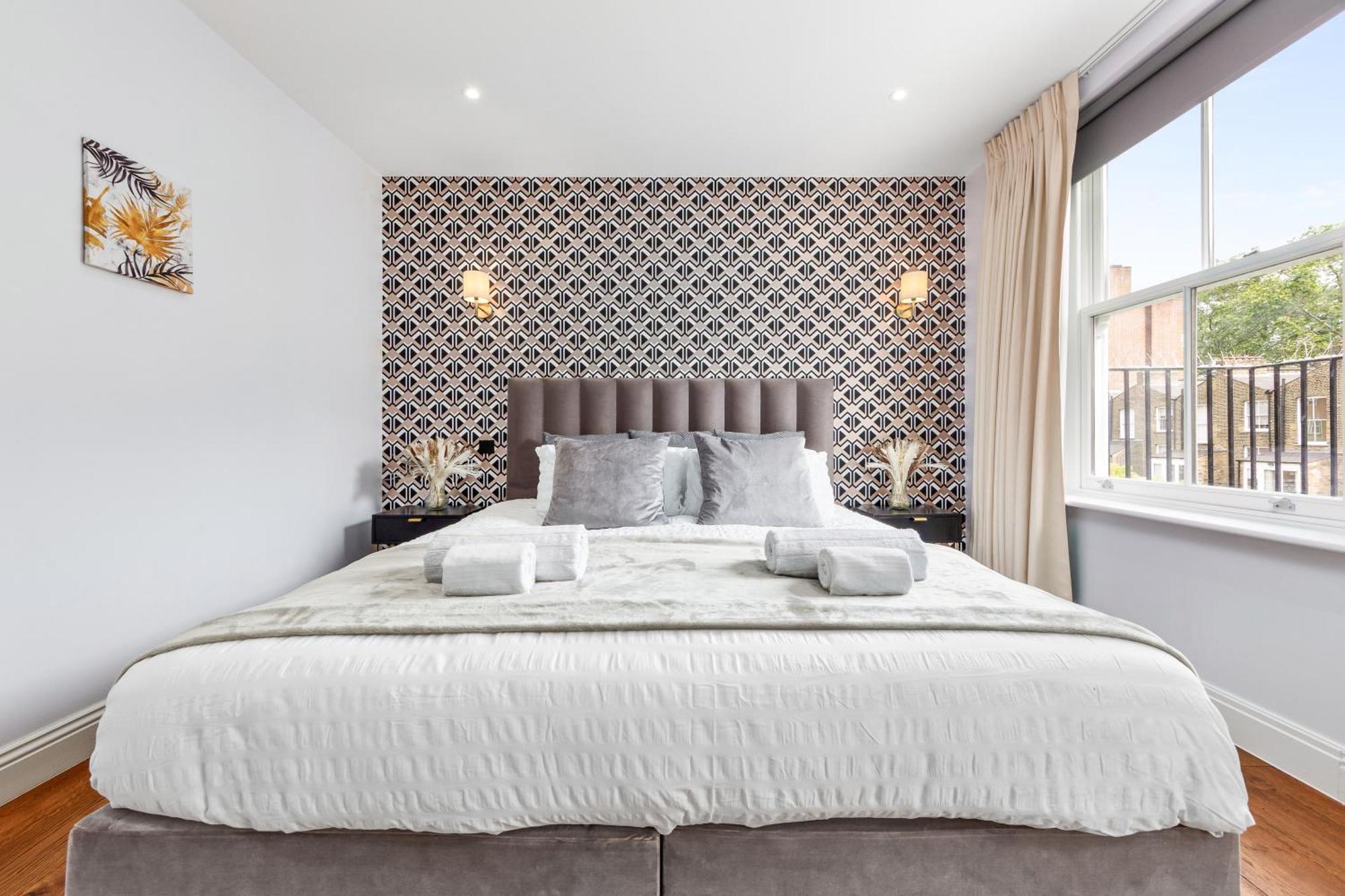 Stylish 2 Bedroom Apartment In Westminster Sleeps 5 With Ac ロンドン エクステリア 写真