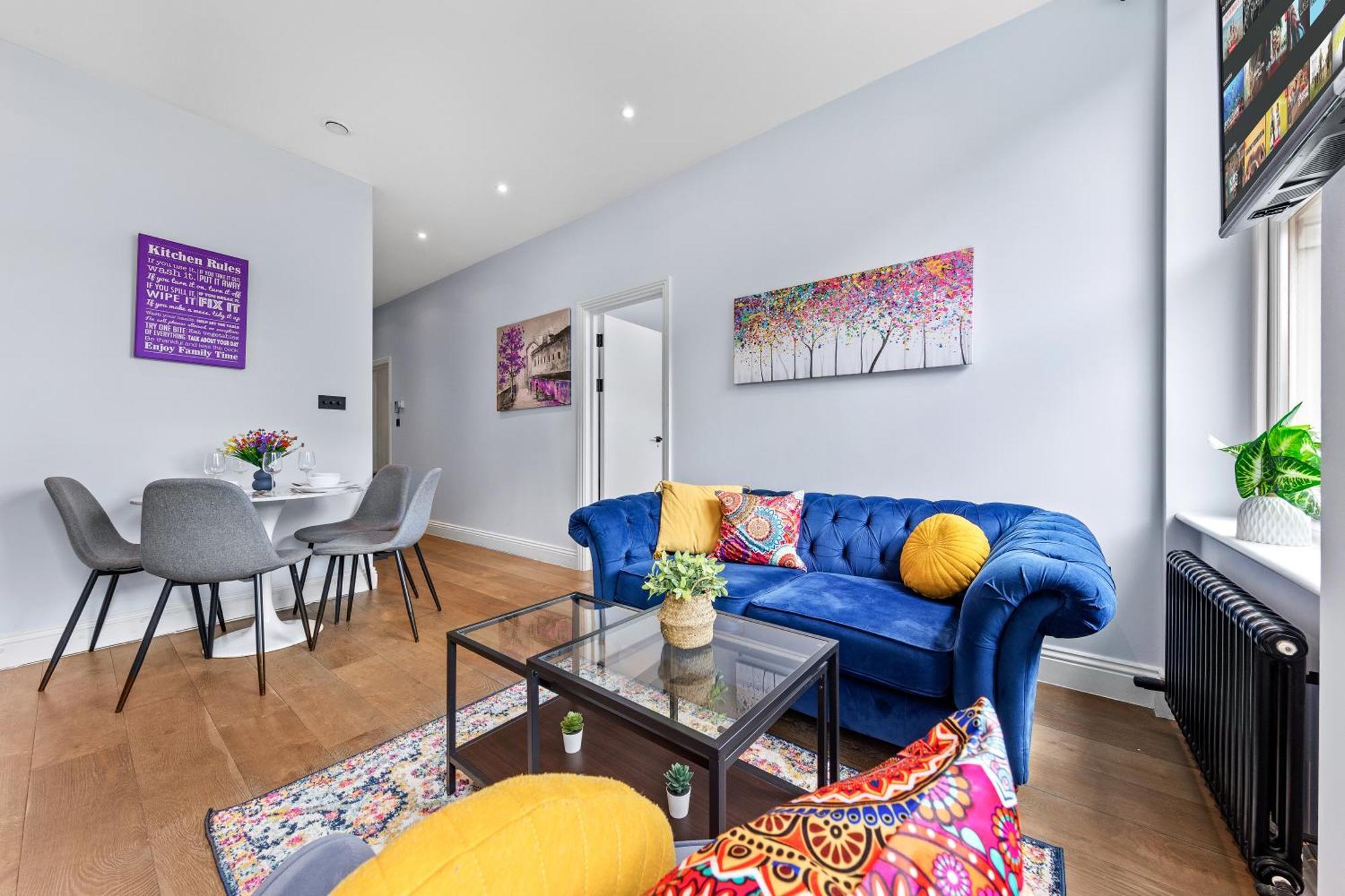 Stylish 2 Bedroom Apartment In Westminster Sleeps 5 With Ac ロンドン エクステリア 写真